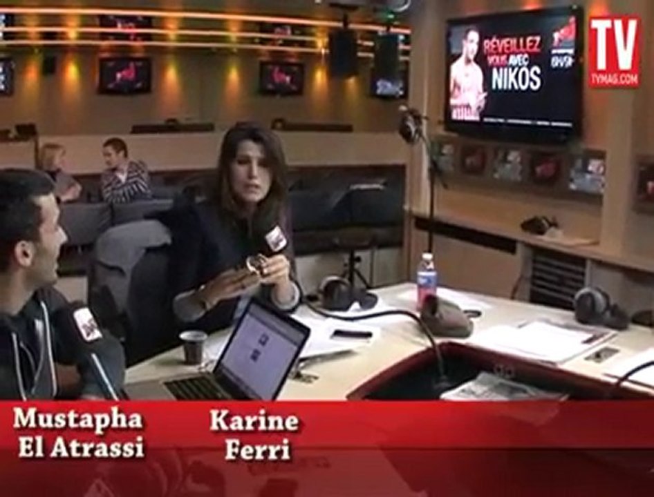 Karine Ferri - Les Coulisses du 6/9 sur NRJ