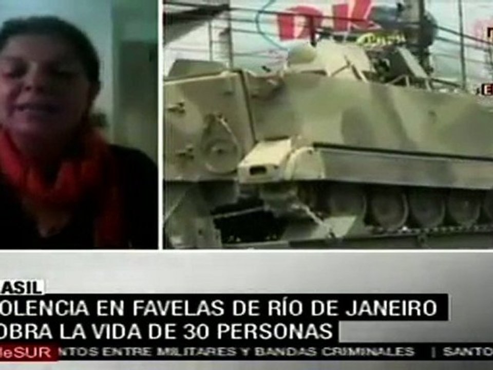 Policía de Brasil toma por asalto favelas