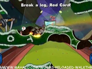 Worms Reloaded Walkthrough - Mission 14