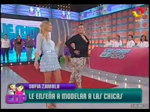 Pronto.com.ar Sofia Zamolo en Cuestion de Peso