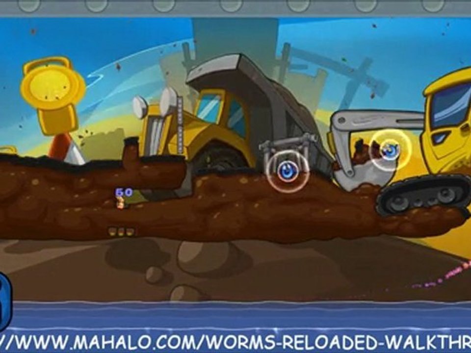 Worms Reloaded Walkthrough - Mission 21