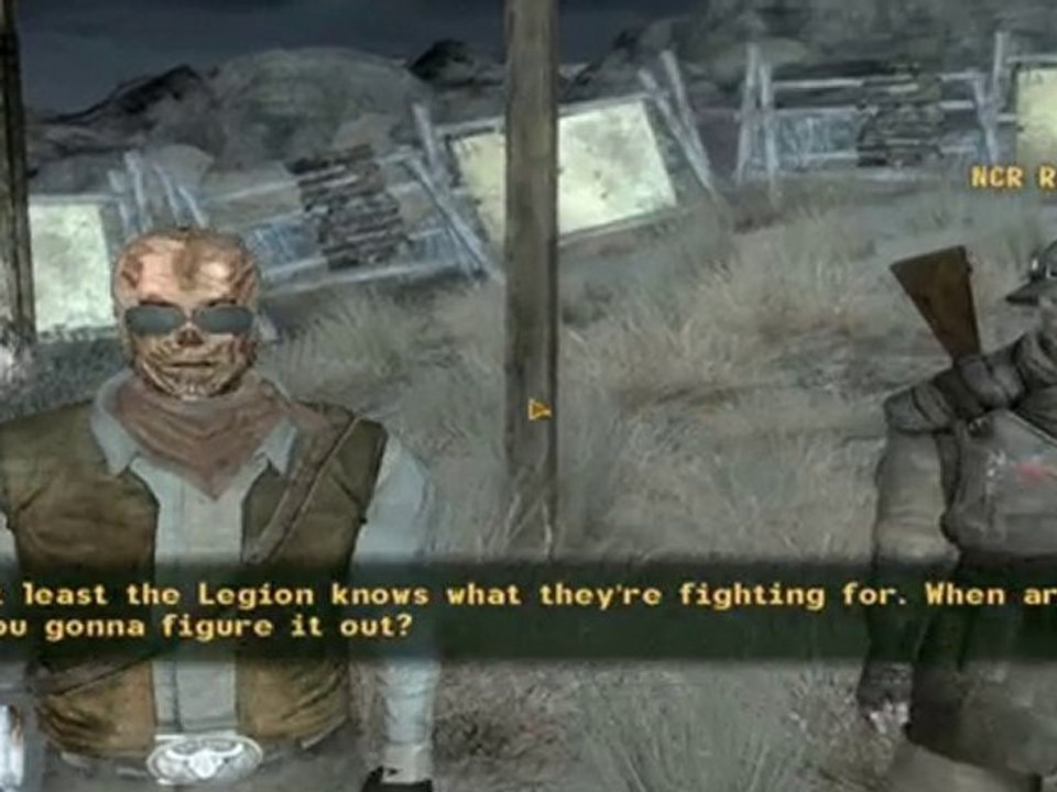 Fallout NV Private Kyle Edwards in Ranger Station Echo video Dailymotion