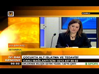 Çocuklarda altını ıslatmanın tedavisi 1