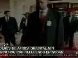 Líderes de África oriental tratan de llegar a acuerdo sobre referéndum Sudán