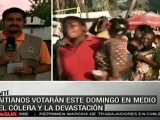Haití tendrá elecciones en medio del cólera