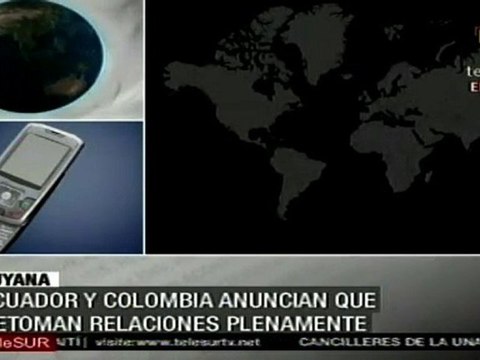 Ecuador y Colombia anuncian que retoman las relaciones plenamente