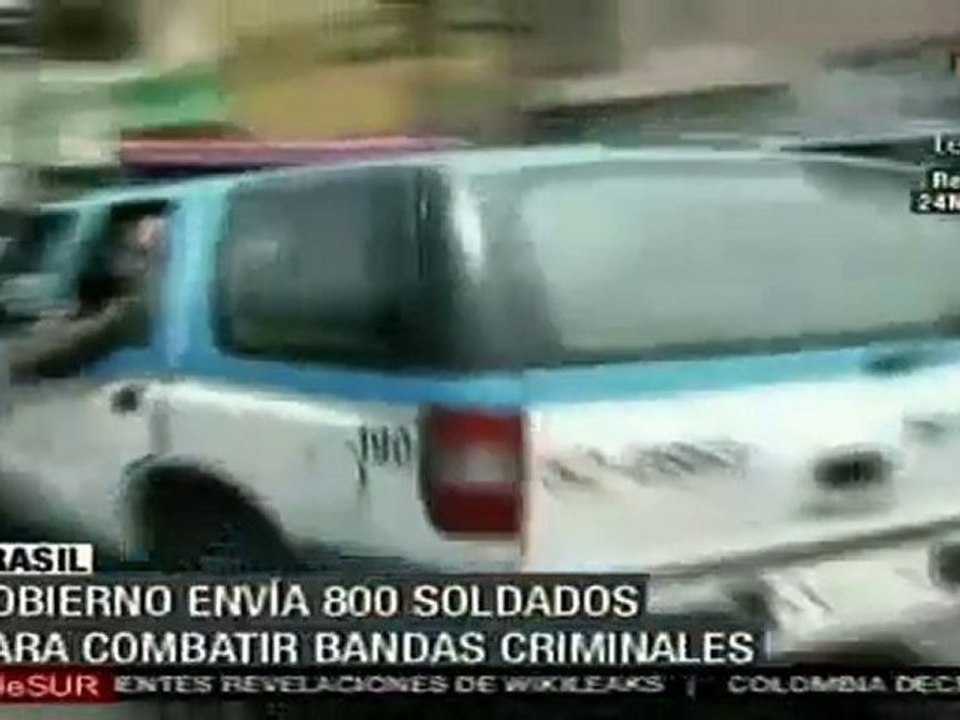 Violencia en Favelas contabiliza 30 muertos