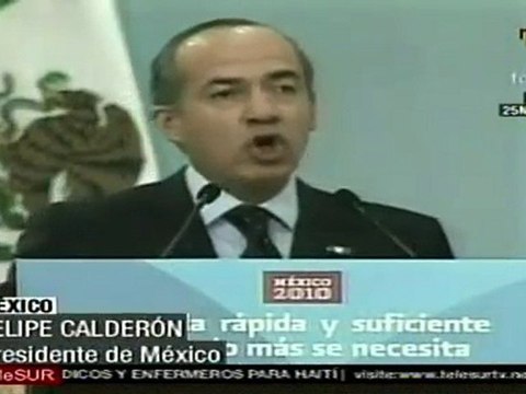 México Cumbre de Cancún estudiará medidas contra cambio climático
