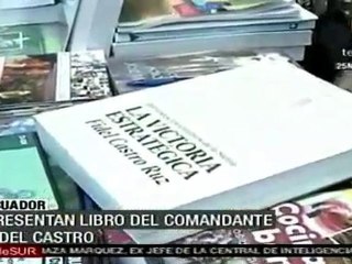 Exitosa presentación de libro de Fidel Castro en Quito