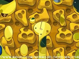 Worms Reloaded Walkthrough - Mission 30
