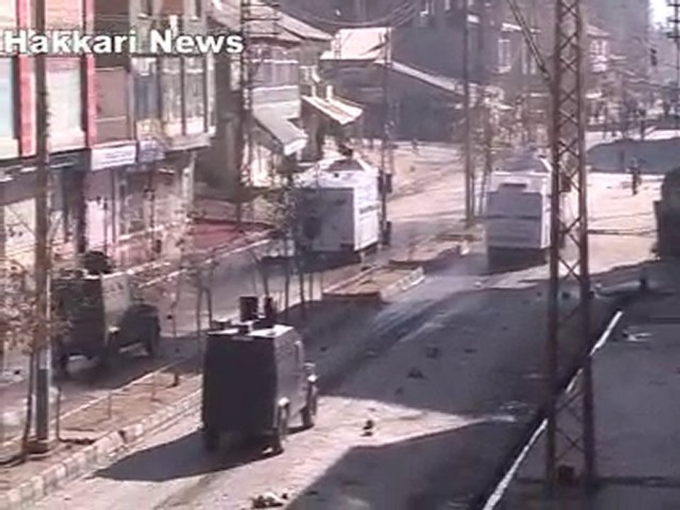 Yüksekova'da Gerginlik