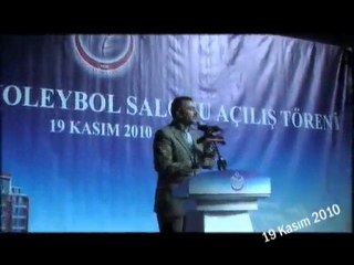 Burhan Felek Spor Salonu Açılışı