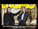 Leute Heute (ZDF) L'Uomo Vogue (russian subs)