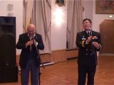Korean captain sings armenian song 