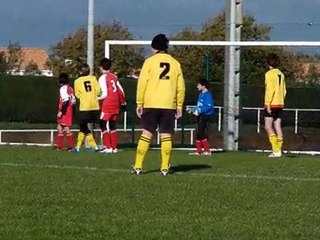 U13 - Olonne - coup franc