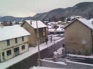 Neige Charavines Novembre 2010