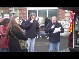 Tous ensemble contre la fermeture du FRET à Aulnoye-Aymeries