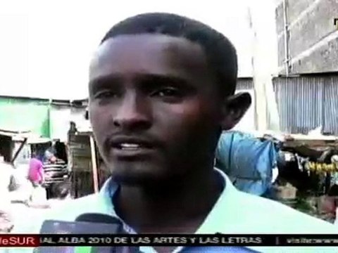 Pobladores de Nairobi sufren consecuencias de la guerra de S
