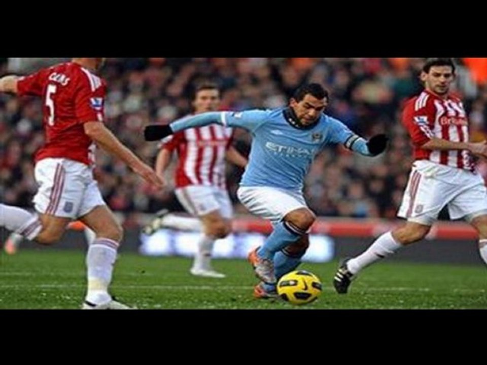 Stoke 1-1 Manchester City Richards, Etherington great-finish