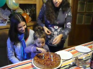 Llewelyn 4 ans fête son anniversaire