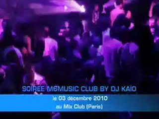 M6 au Mix club Paris