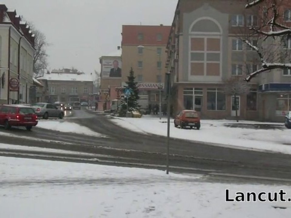 Pierwsze opady śniegu - pierwsze kolizje