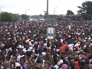 Boisterous rallies end I.Coast presidential campaign