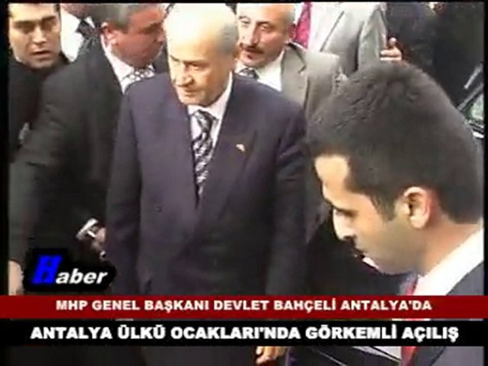 ANTALYA İL ÜLKÜ OCAKLARI AÇILIŞ