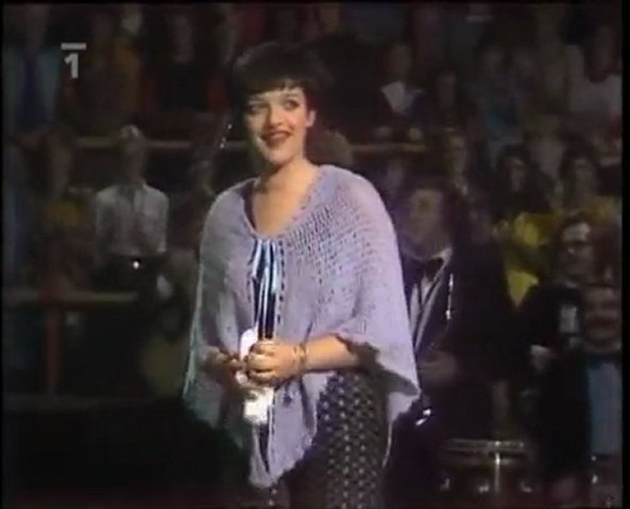 Nina Hagen in show of Karel Gott (1975)