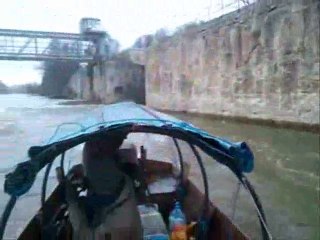 Le barrage des Lorrains  sur l'Allier