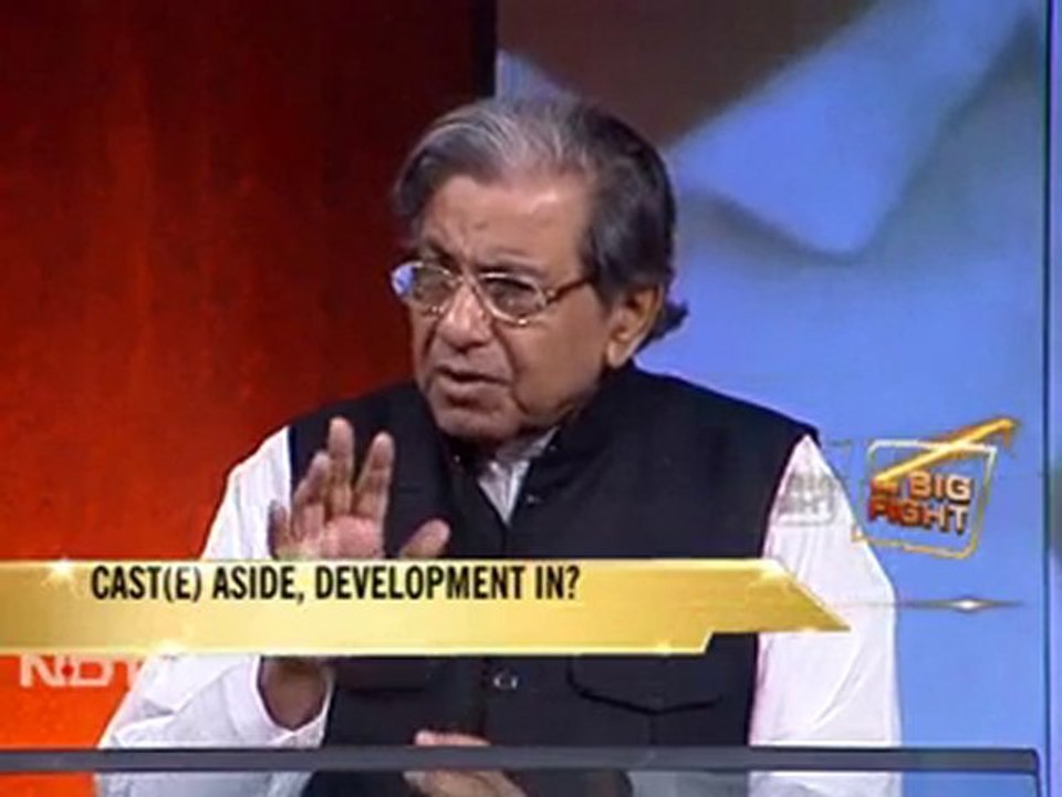 Caste vs development