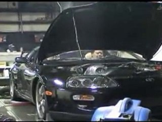 Supra on the dyno.  Gt42 turbo