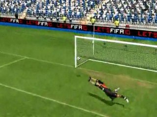 Simulacion clasico español Real Madrid - Barcelona - FIFA 10