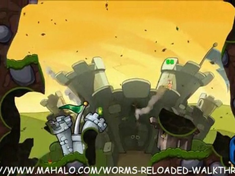 Worms Reloaded Walkthrough - Mission 34 - Part 1