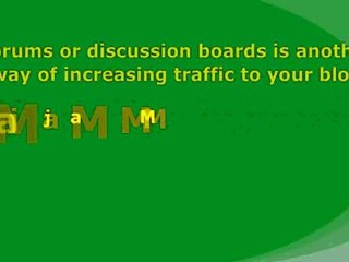 increase blog traffic