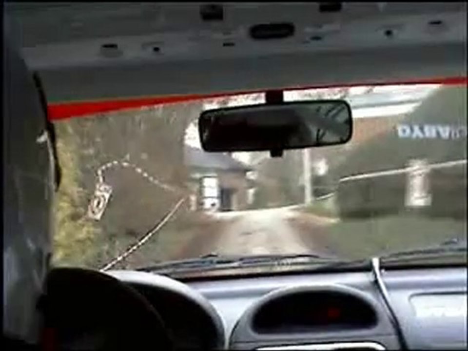 Rallye des crêtes 2010 sp 2 masta