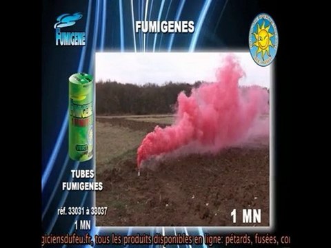 Feu d'artifice: Fumigène 60 secondes de Ardi