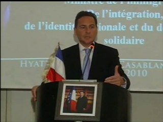 UMP Maroc Eric Besson Université d'automne Intervention 1/2