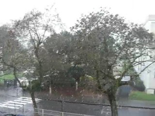 Neige à Saint-Herblain le 28/11/2010