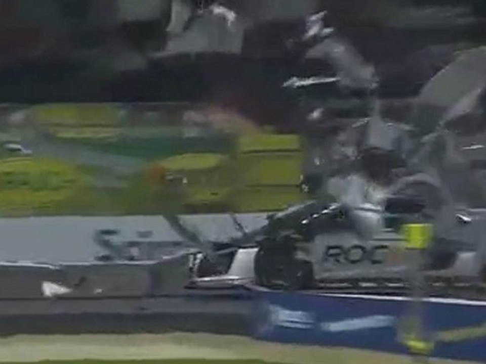 ROC 2010 big crash Kovalainen