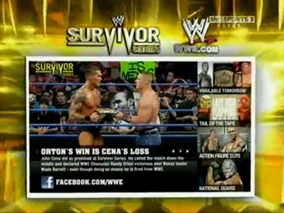 WWE RAW 22.11.2010 Part 3/6