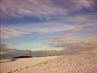 LA PREMIERE NEIGE DANS LE PAS DE CALAIS  FIN 2010