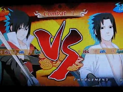 Sasuke Taka versus Sasuke Chidori