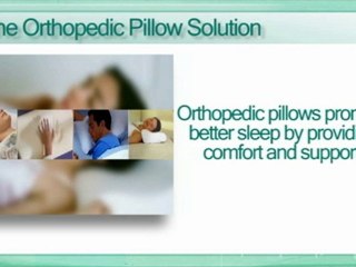 How An Orthopedic Pillow Could Help You Sleep Better...