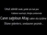 ALTAY l Canın Sağolsun Altay...