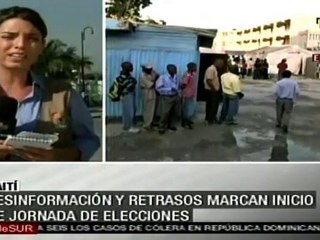 Desinformación y retrasos marcan el inicio de comicios en H