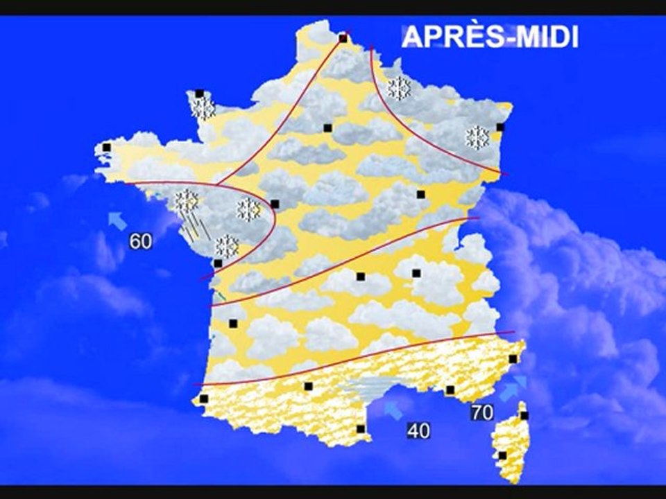 Météo 29 novembre 2010: Neige la semaine prochaine !!!