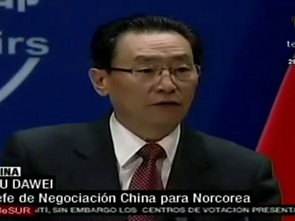 China convoca a reunión de emergencia, a seis potencias nuc