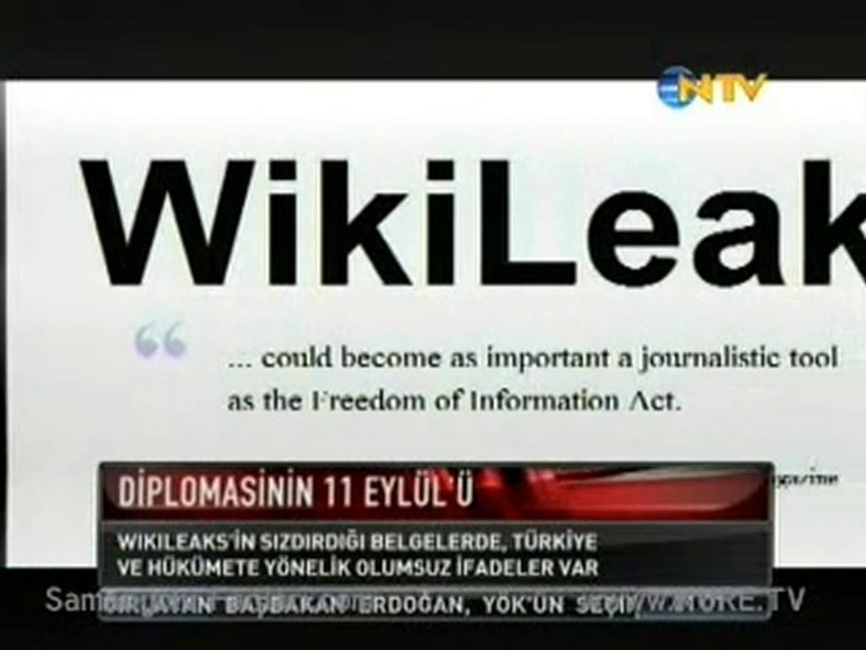wikileaks Türkiye belgelerini açıkladı izle NTV haber bülten