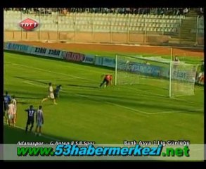 Adanaspor: 1 - Gaziantep Belediyespor: 1